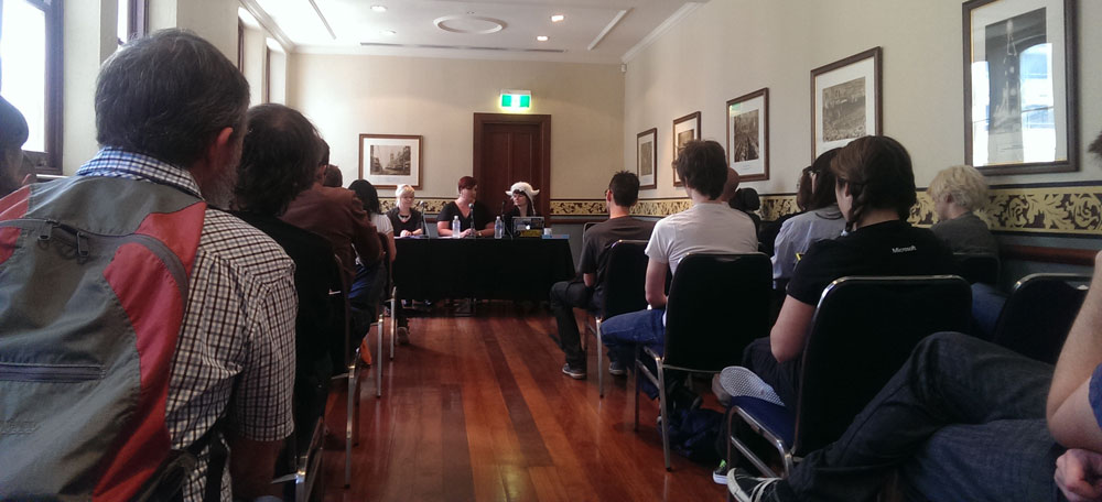 Panel at the Perth Games Festival